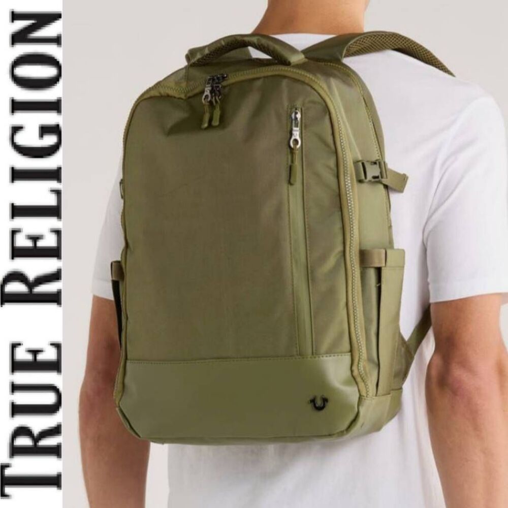 True Religion Dome Backpack- Olive